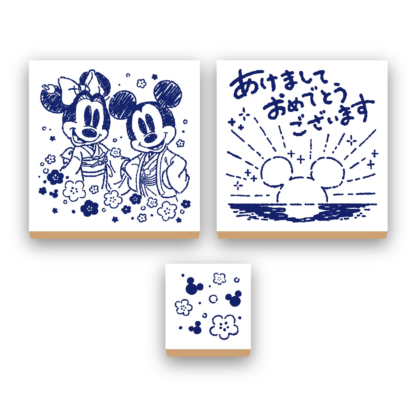 Amazon.co.jp: ビバリー ディズニー スタンプ ハンコ 年賀 午 年賀状