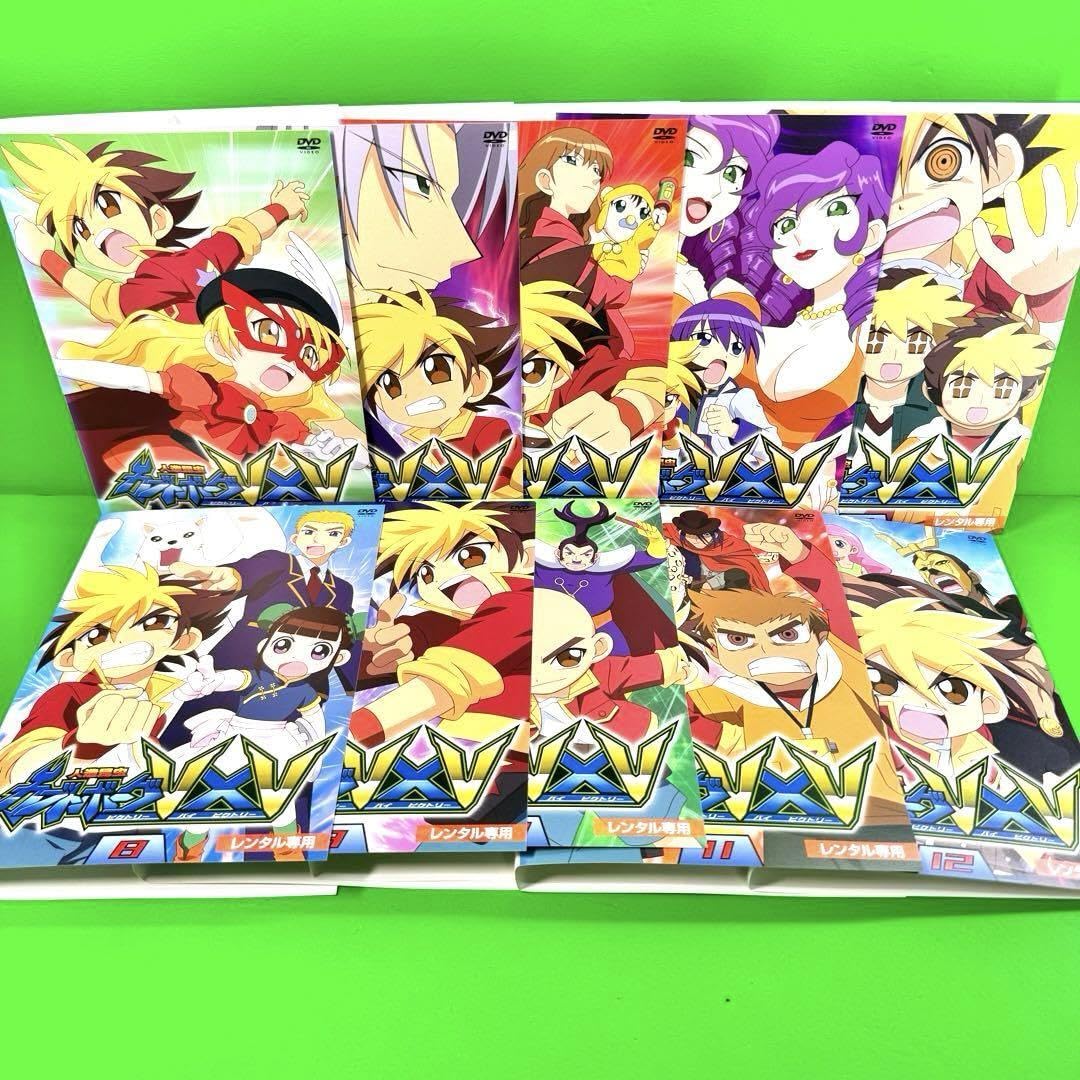 Amazon.co.jp: ケース付 人造昆虫 カブトボーグ V×V DVD 全12巻 全巻