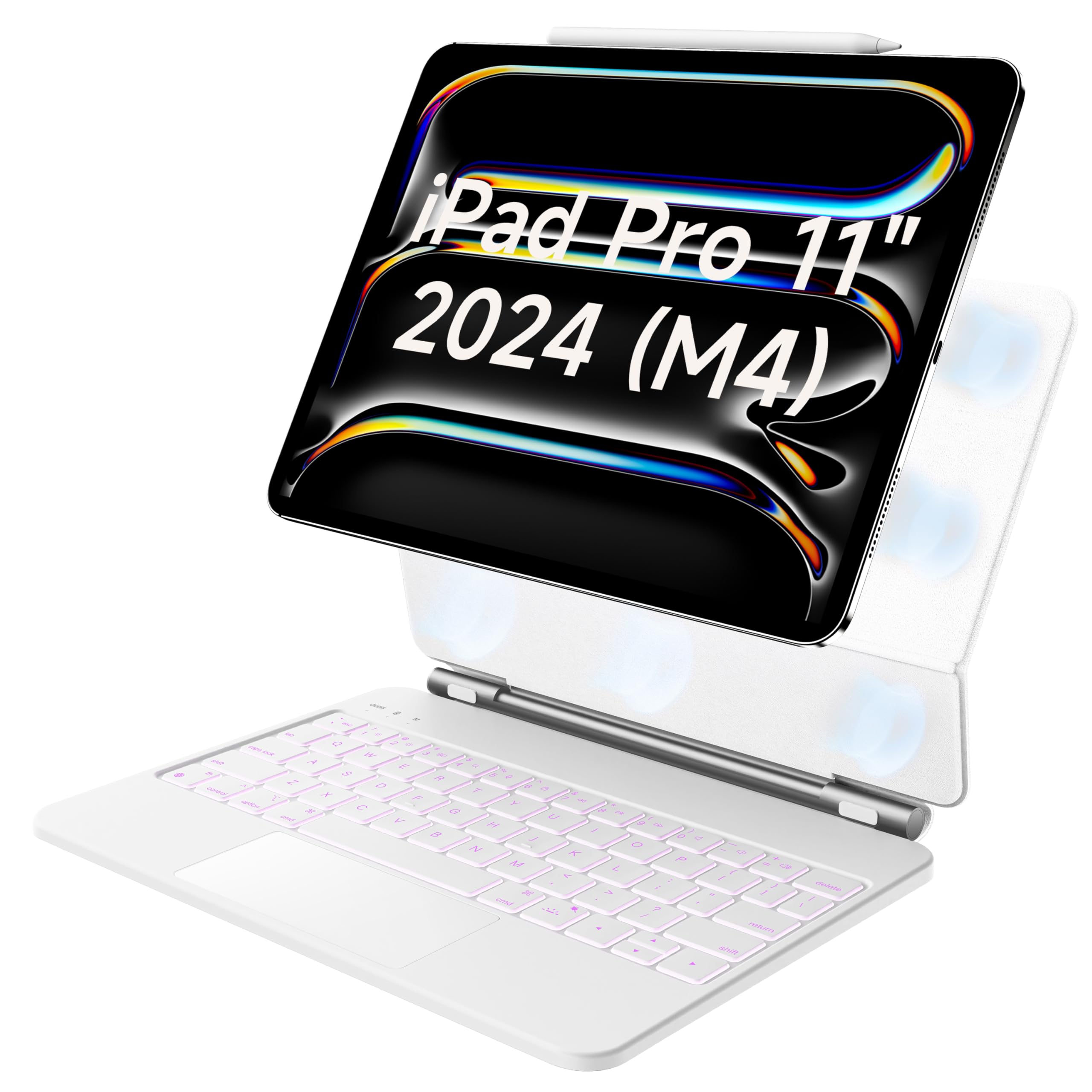 Amazon.com: HOU iPad Pro 11 Inch Case with Keyboard(M5 2025/M4