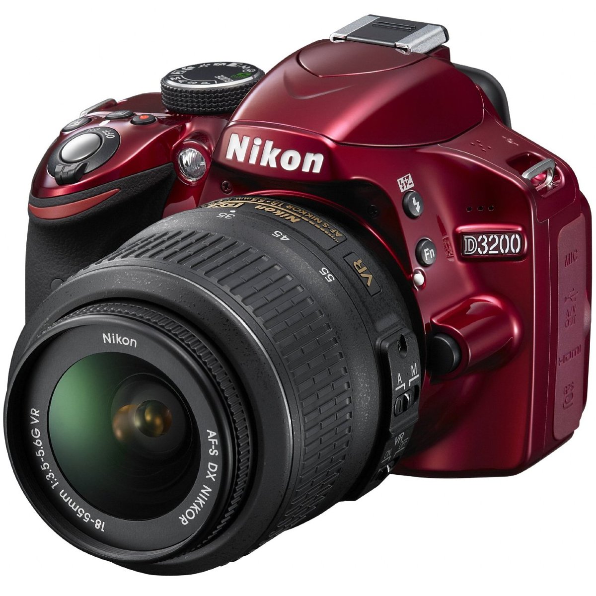 Amazon.com : Nikon D3200 24.2 MP CMOS Digital SLR with 18-55mm f