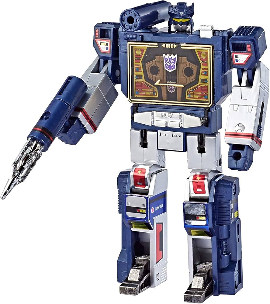 Hasbro Transformers Vintage G1 Exclusivo Decepticon Soundwave com