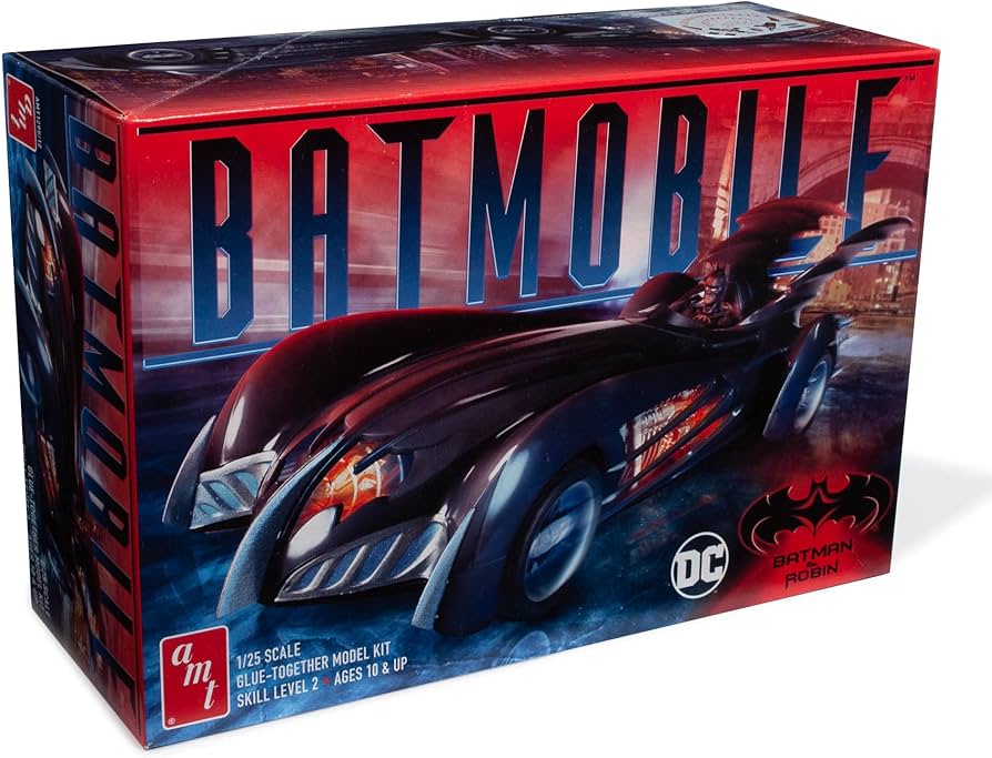 Amazon | amt AMT バットマン&ロビン バットモービル 1/25スケール