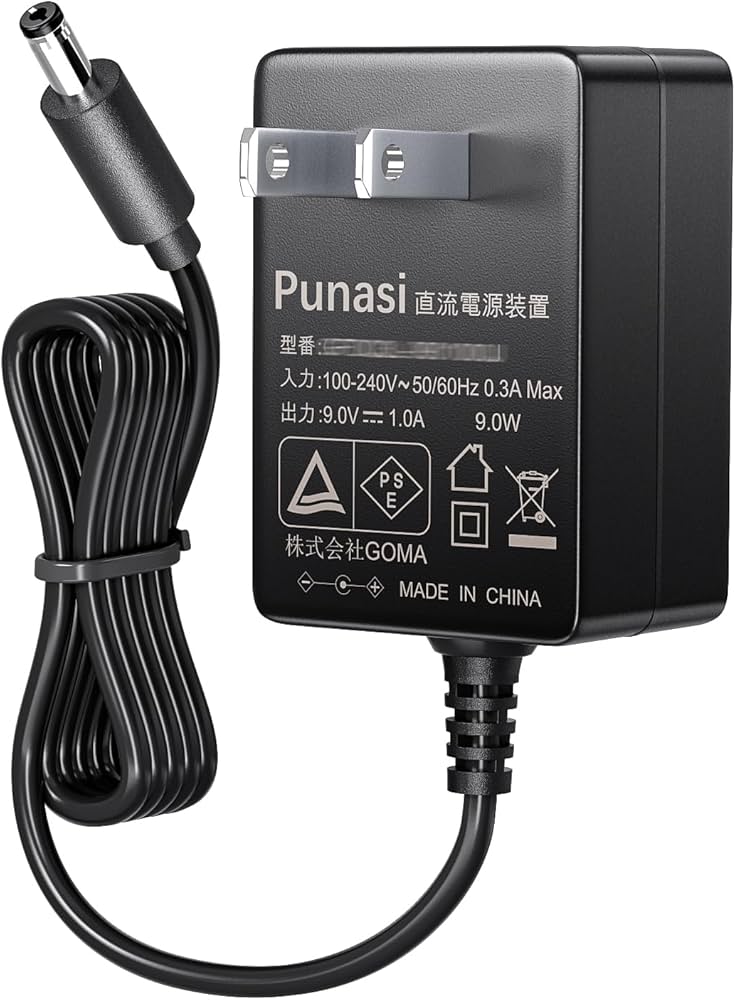 Amazon | Punasi TP-Link tapo監視カメラ用のACアダプター PSE認証