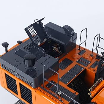 Amazon.com: wheelfun LESU Aoue Zx490 1/14 Remote Control Hydraulic