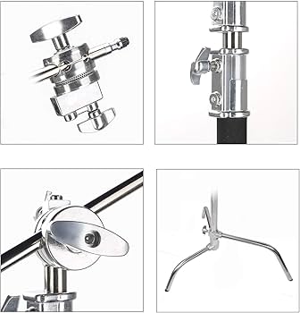 Amazon | EACHSHOT センチュリースタンドステンレス鋼 C スタンド