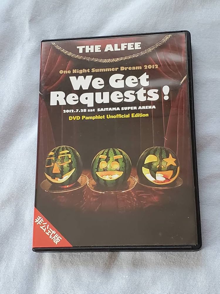 ミュージック DVD THE ALFEE 2012 We Get Requests! ミュージック THE
