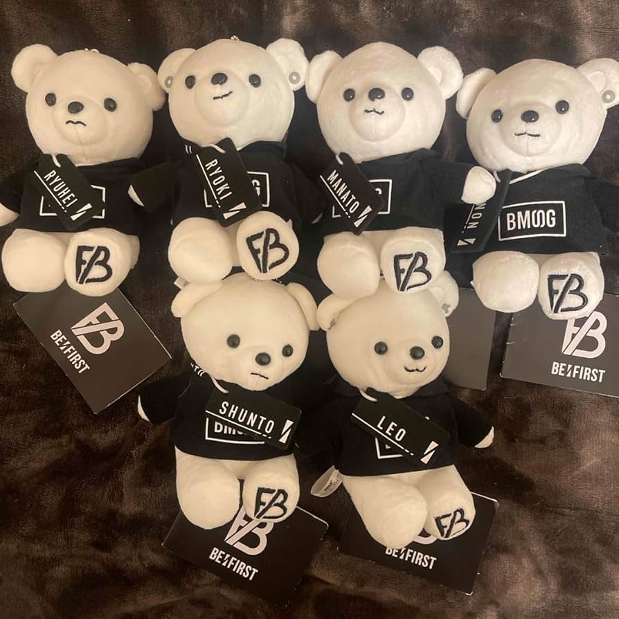 Amazon.co.jp: ビーファースト BMSGパーカーくま ぬいぐるみ 限定