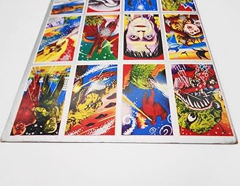 Amazon | 1960年代メンコ 面子シート 特撮 和洋怪獣＆怪人 東宝怪獣