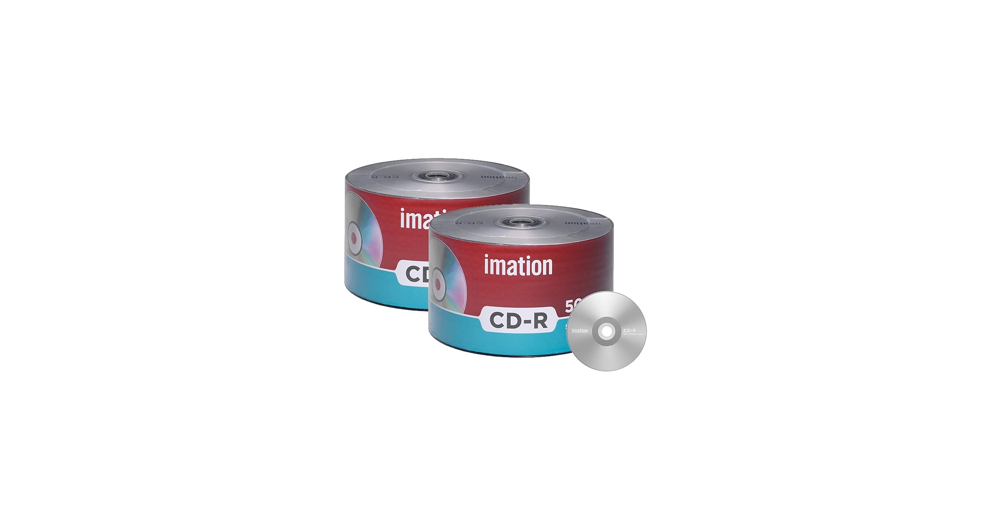 Amazon.com: 100 Pack Imation CD-R 52X 700MB/80Min Branded Logo