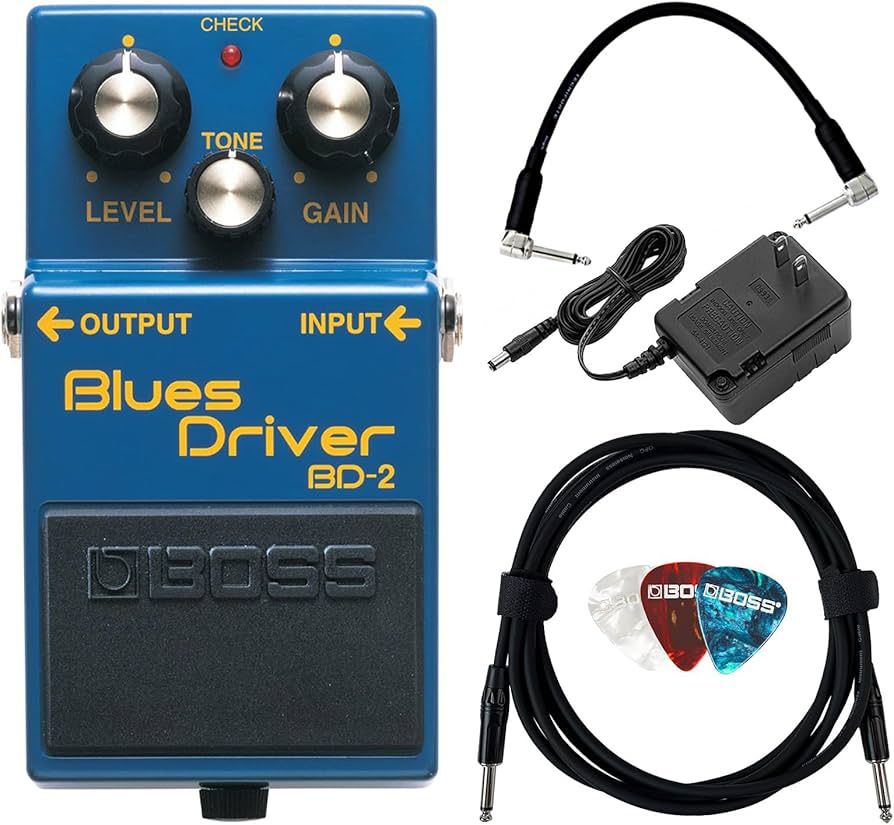 Amazon.com: Boss BD-2 Blues Driver Bundle with Power Adapter