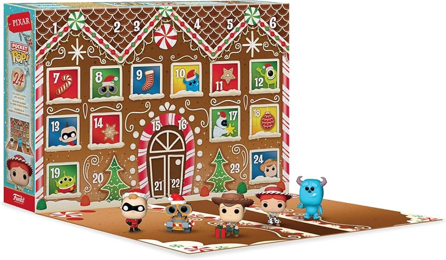Funko Pop! Advent Calendar: Pixar 2024, 24 Pocket Pop! Vinyl