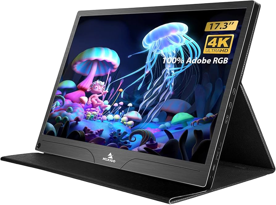 Amazon.com: NexiGo 4K Portable Monitor 17.3 Inch, 400 Nits