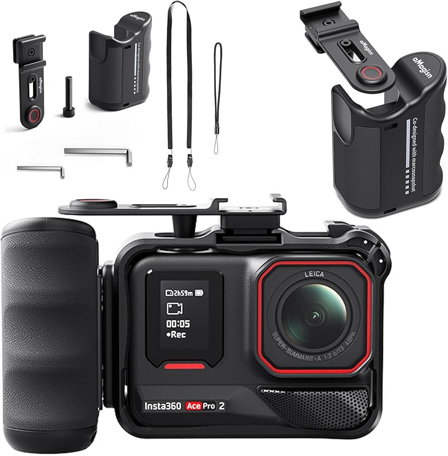 Amazon.co.jp: Taoricup Insta360 AcePro2 対応 ハンドル スタンド