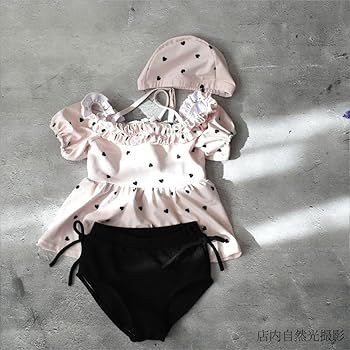 Amazon.co.jp: [Angel Tiara mini] キッズ 水着 女の子 セパレート