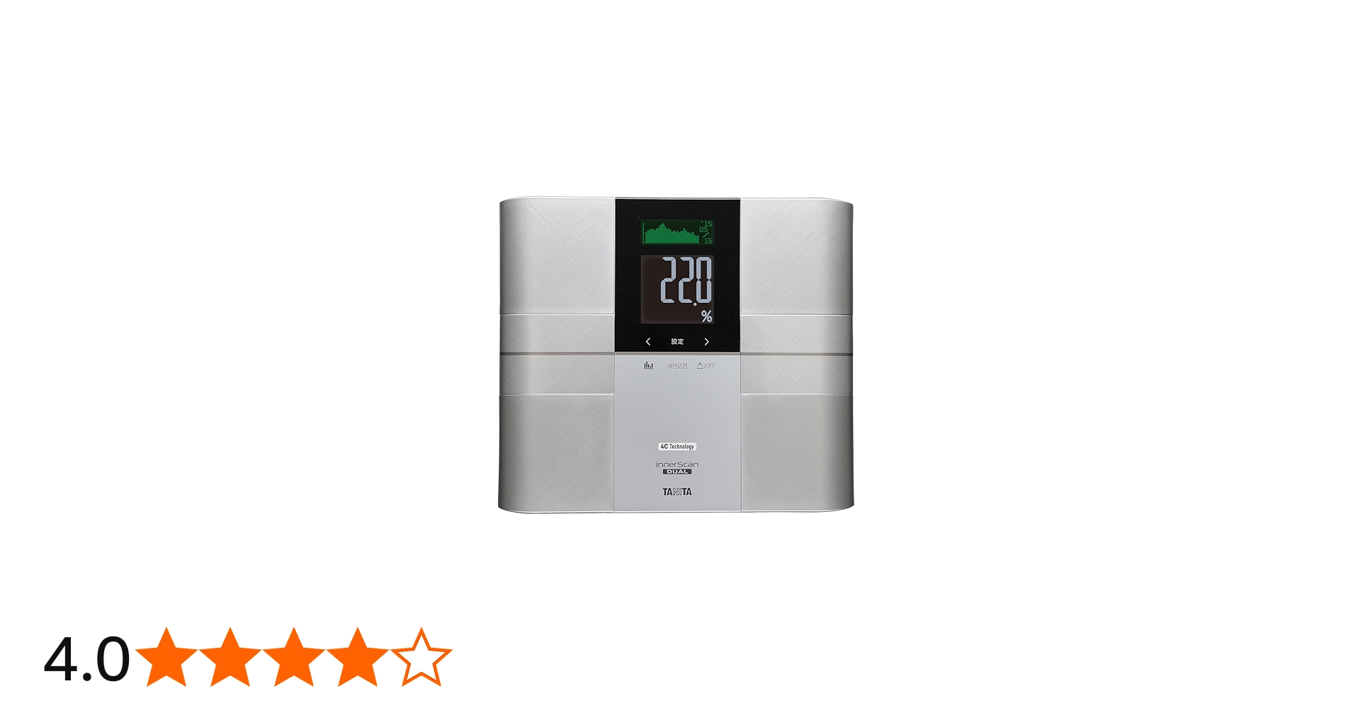 Amazon | タニタ(Tanita) RD-505(シルバー) デュアルタイプ体組成計