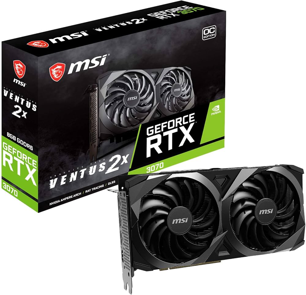 Amazon | MSI GeForce RTX 3070 VENTUS 2X OC グラフィックスボード