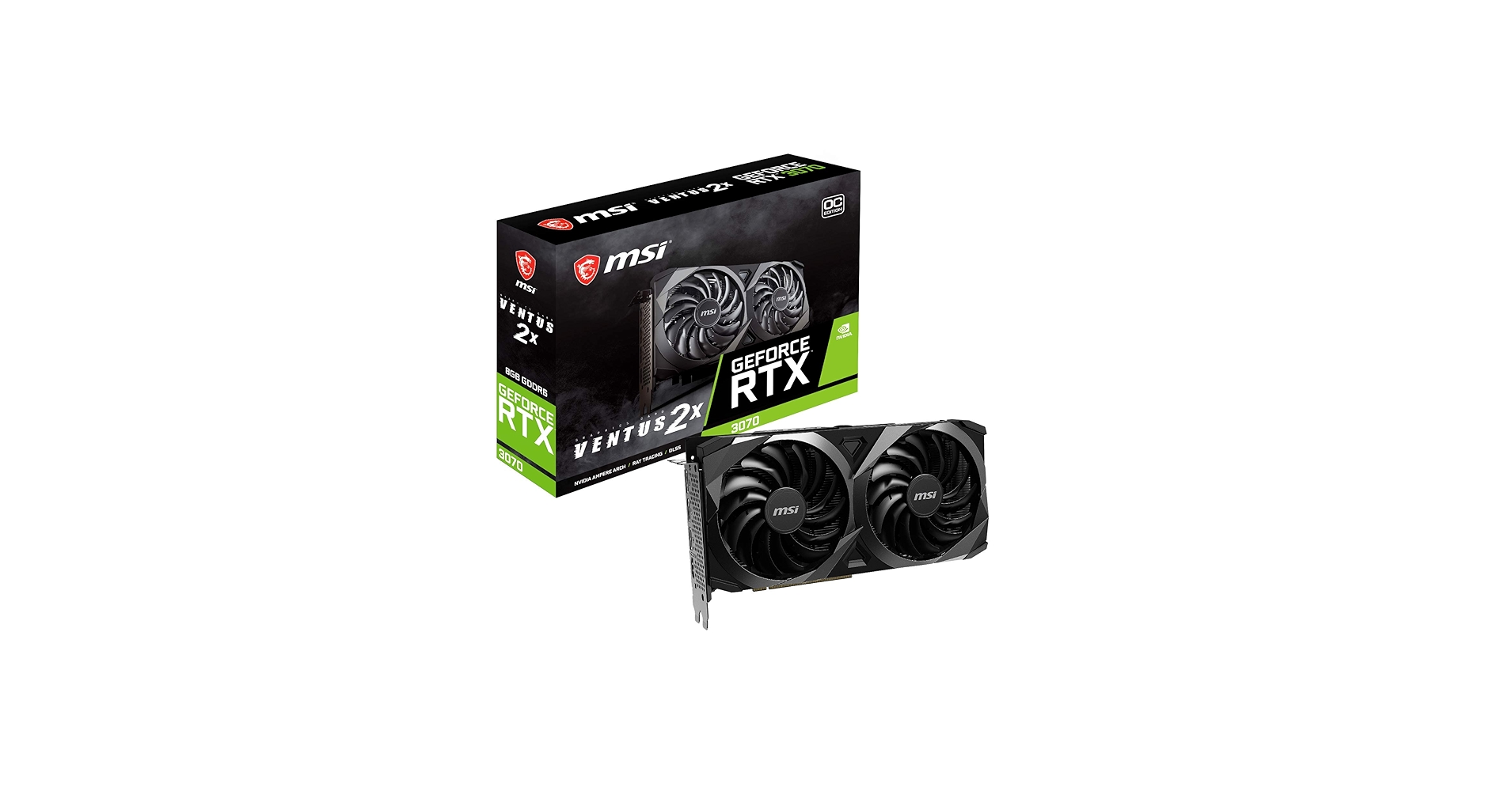 Amazon.com: msi Gaming GeForce RTX 3070 8GB GDRR6 256-Bit HDMI/DP