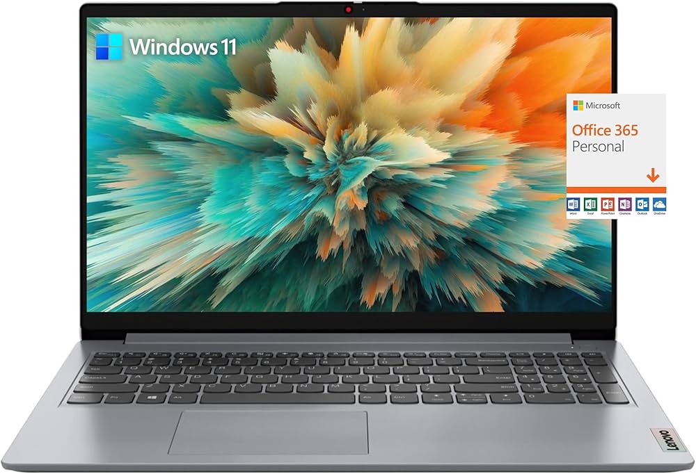 Lenovo IdeaPad, 8GB RAM, 256GB SSD, AMD Dual-core Processor, 15.6