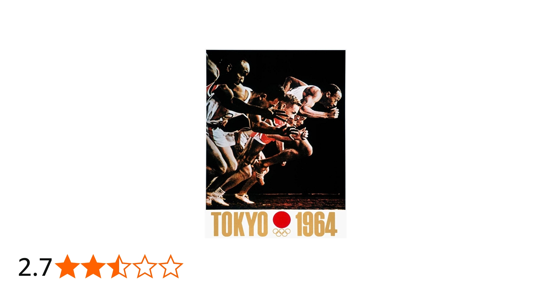 J*様 東京オリンピック XVIII OLYMPIC GAMES ポスター J*様 東京