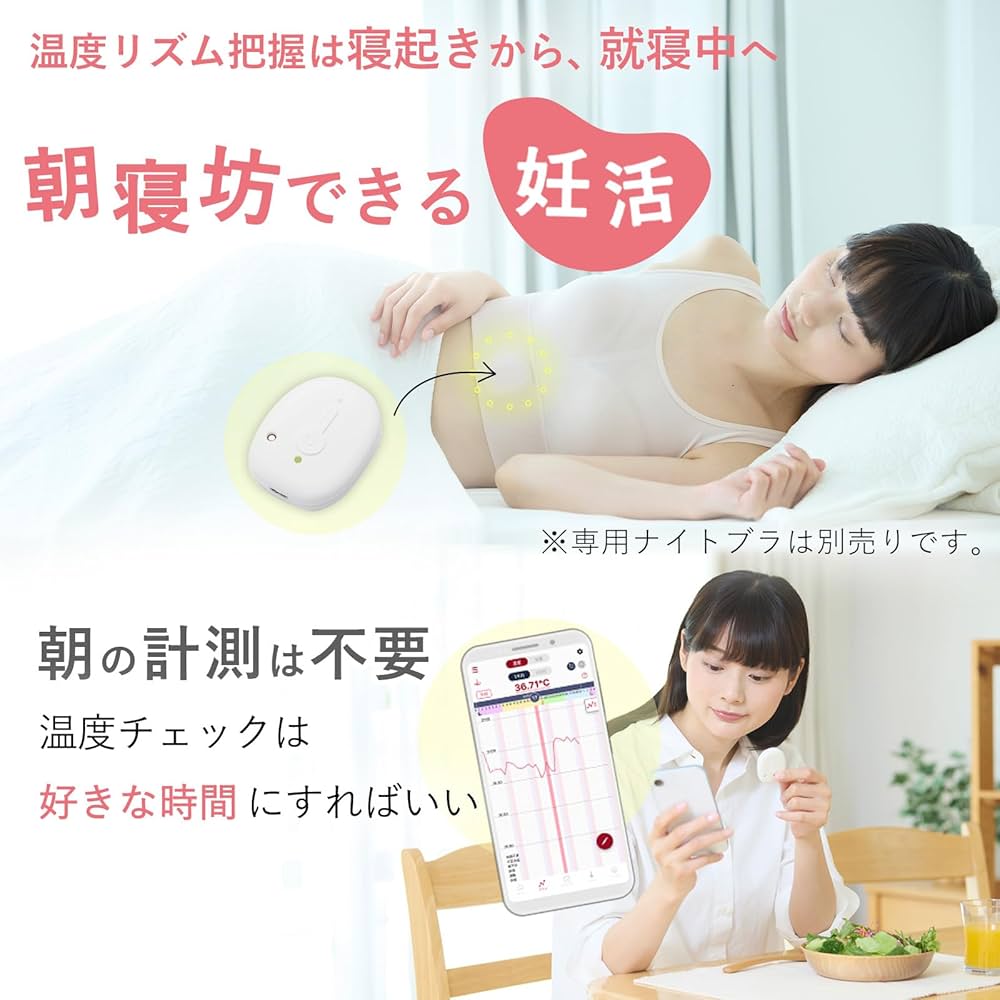Amazon.co.jp: 【つけて寝るだけ】 わたしの温度 婦人 基礎 妊活 温度