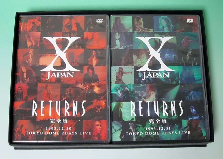 Amazon.com: X Japan Returns Complete Edition Dvd-box(japan