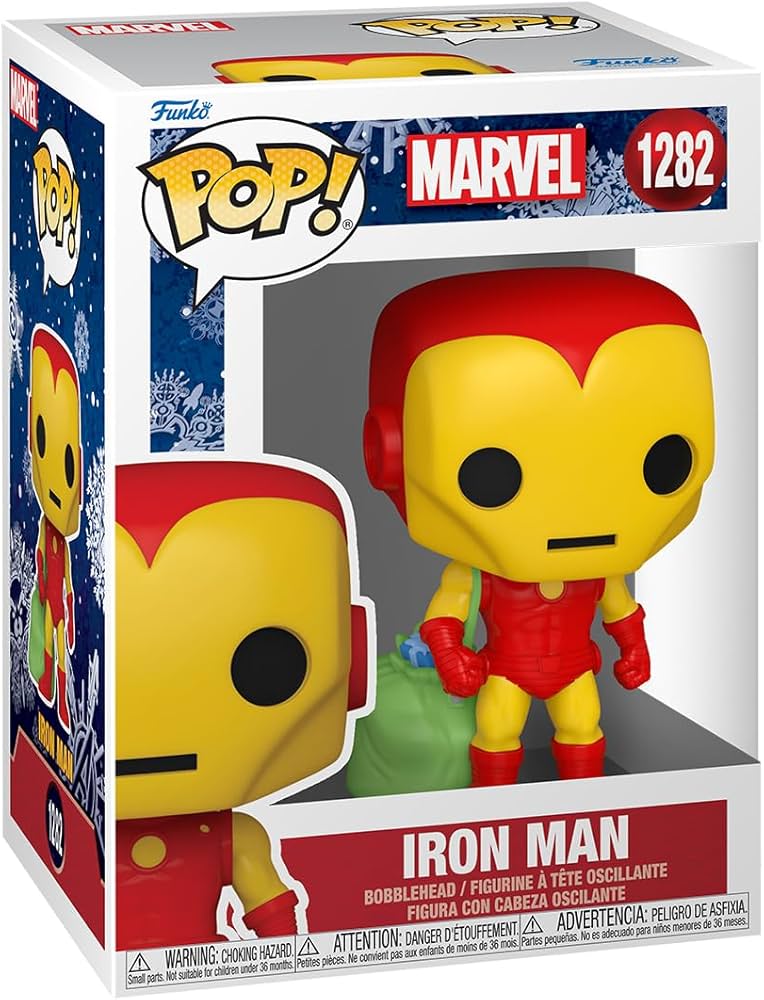 Amazon.co.jp: マーベル フィギュア アイアンマン ホリデー Funko Pop