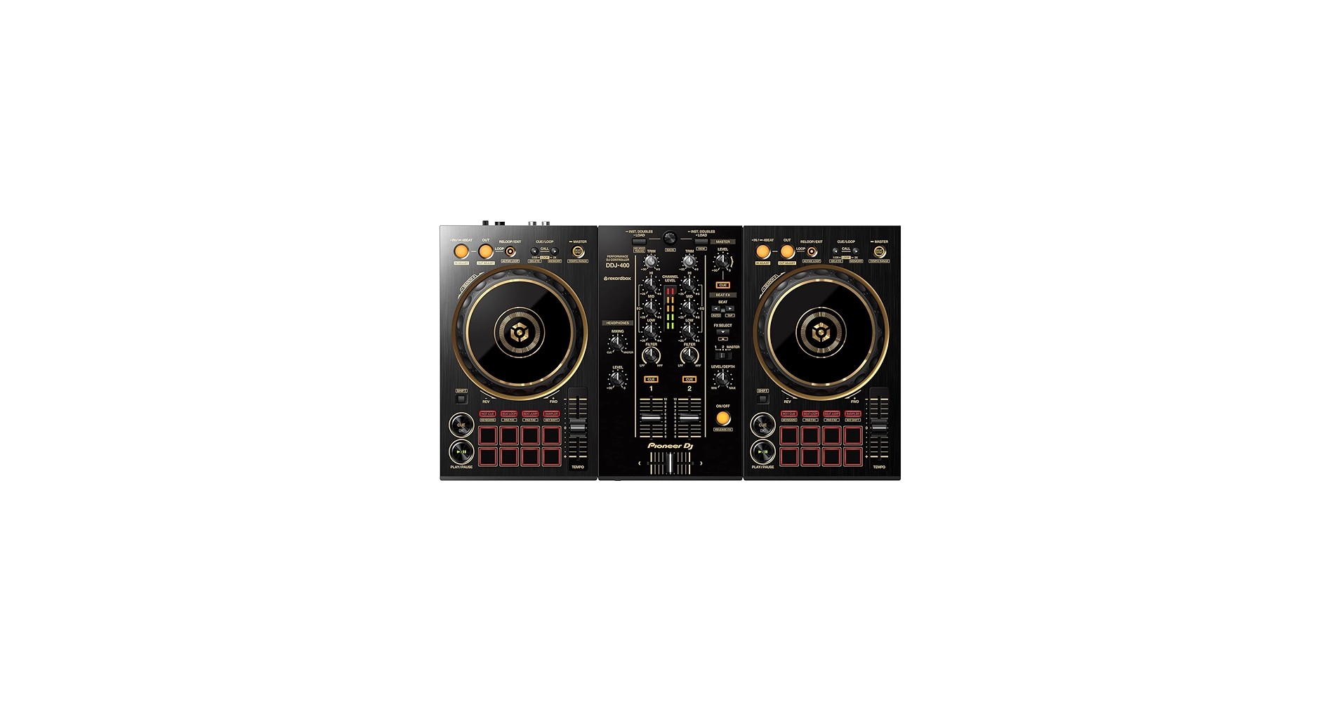 Amazon.com: Pioneer DDJ-400 2-Channel DJ Controller (Gold