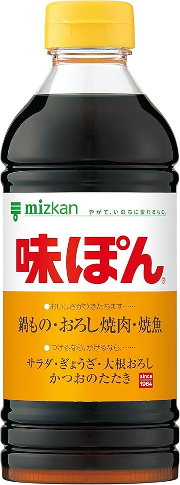Amazon.co.jp: ミツカン 味ぽん 500ml ポン酢 ぽん酢 : 食品・飲料・お酒