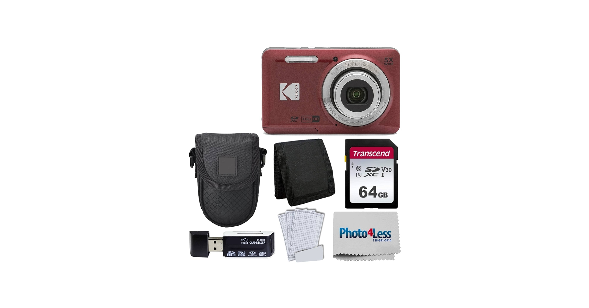 Amazon.com : Kodak PIXPRO FZ55, 16MP 28mm Wide-Angle Digital