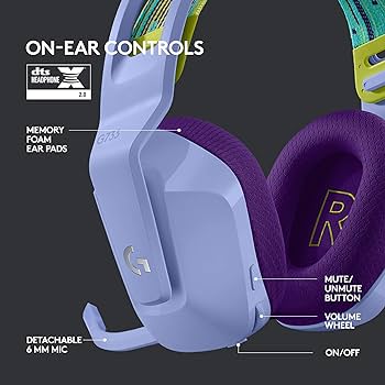 Amazon.com: Logitech G733 Lightspeed Wireless Gaming Headset with