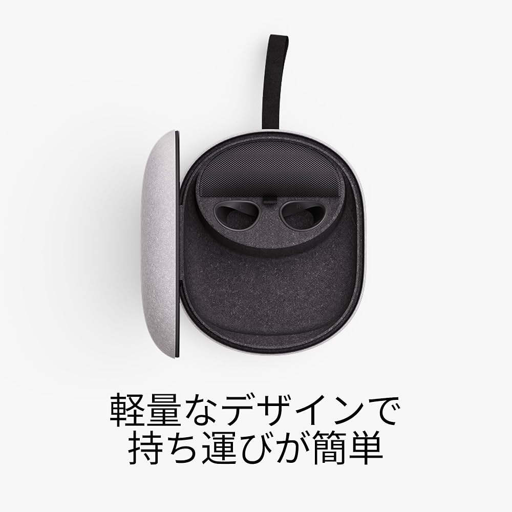 Amazon | Meta Questコンパクト携帯用ケース|Meta Quest 3/3Sに対応