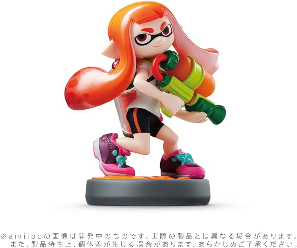 Amazon.co.jp: amiibo トリプルセット[ガール/イカ/ボーイ](スプラ