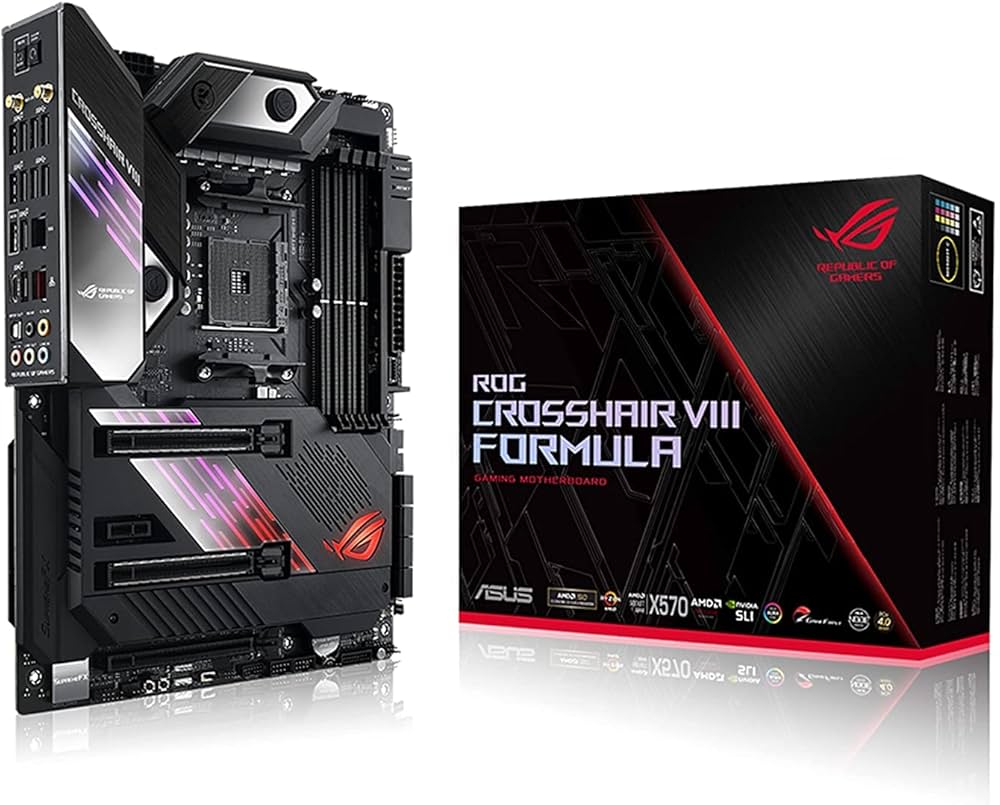 Amazon | ASUS AMD AM4対応 マザーボード ROG CROSSHAIR VIII FORMULA