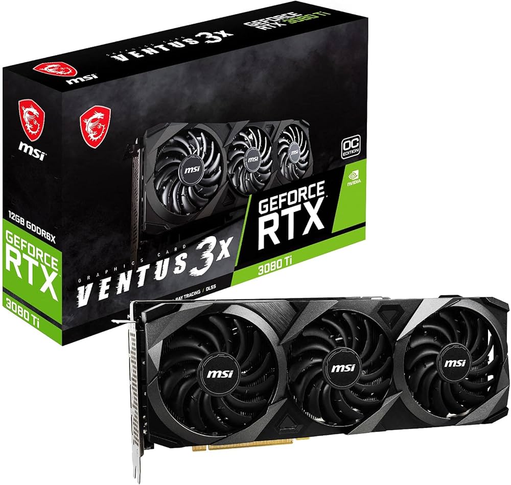 Amazon.co.jp: MSI GeForce RTX 3080 Ti VENTUS 3X 12G OC Graphics
