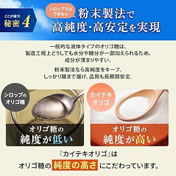 Amazon.co.jp: 便秘 傾向者の便通改善 オリゴ糖 粉砂糖 粉末 サプリ