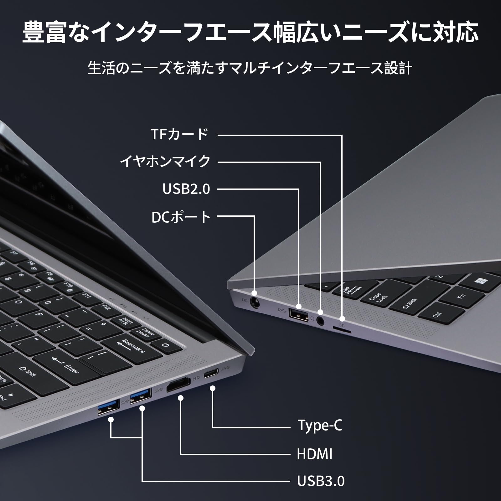 Amazon.co.jp: BINTEC 14インチCore i7 第12世代ノートパソコン/Win 11