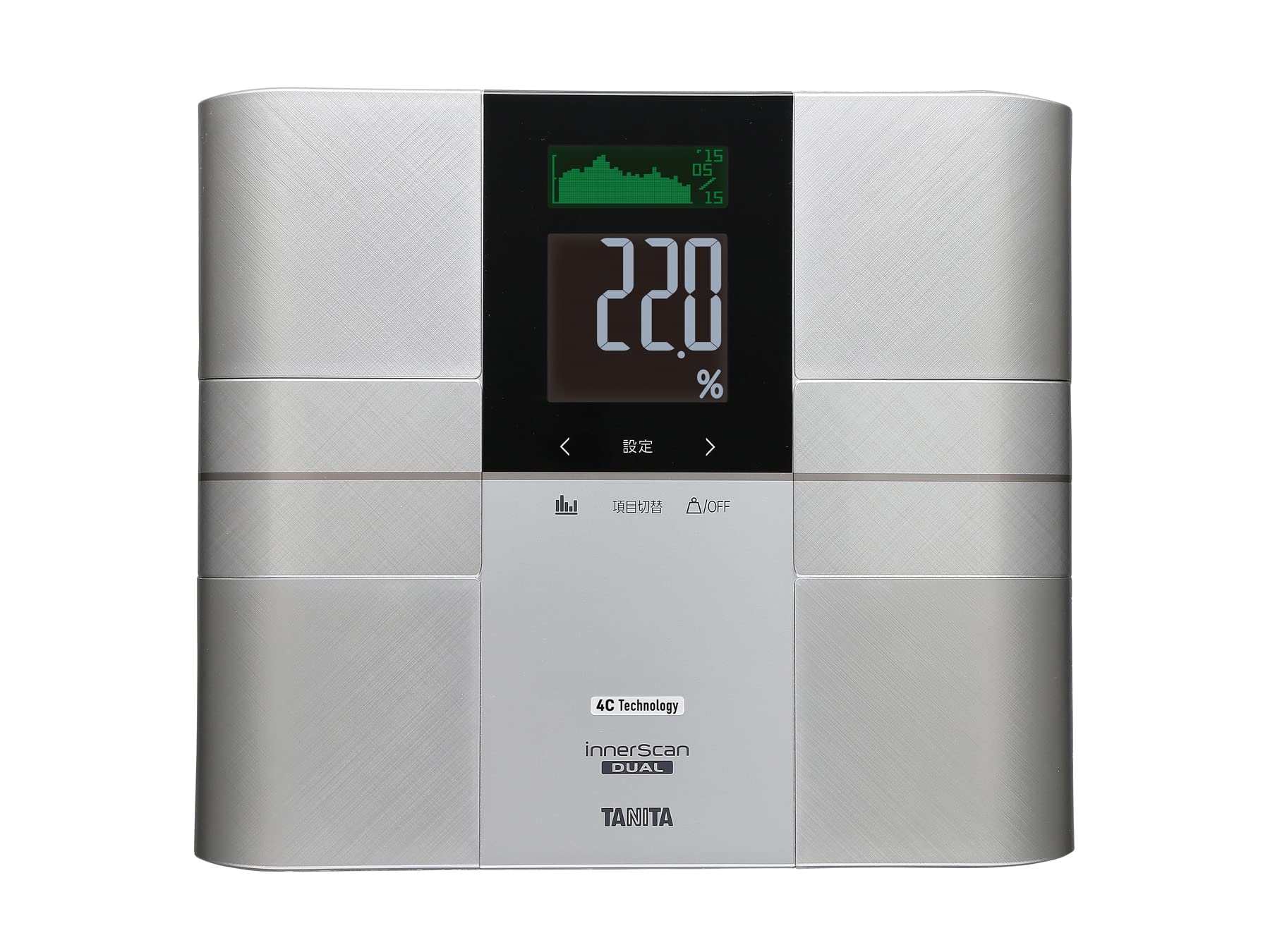 Amazon | タニタ(Tanita) RD-505(シルバー) デュアルタイプ体組成計