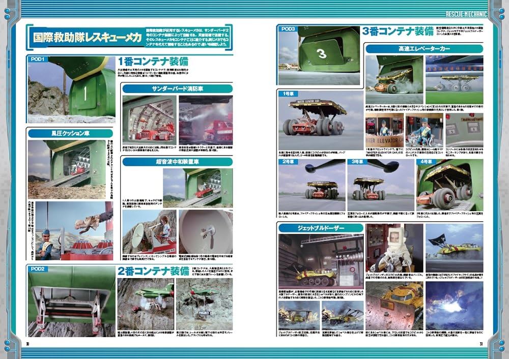 Amazon.co.jp: サンダーバード秘密基地・超リアル模型付き ～全長50cm