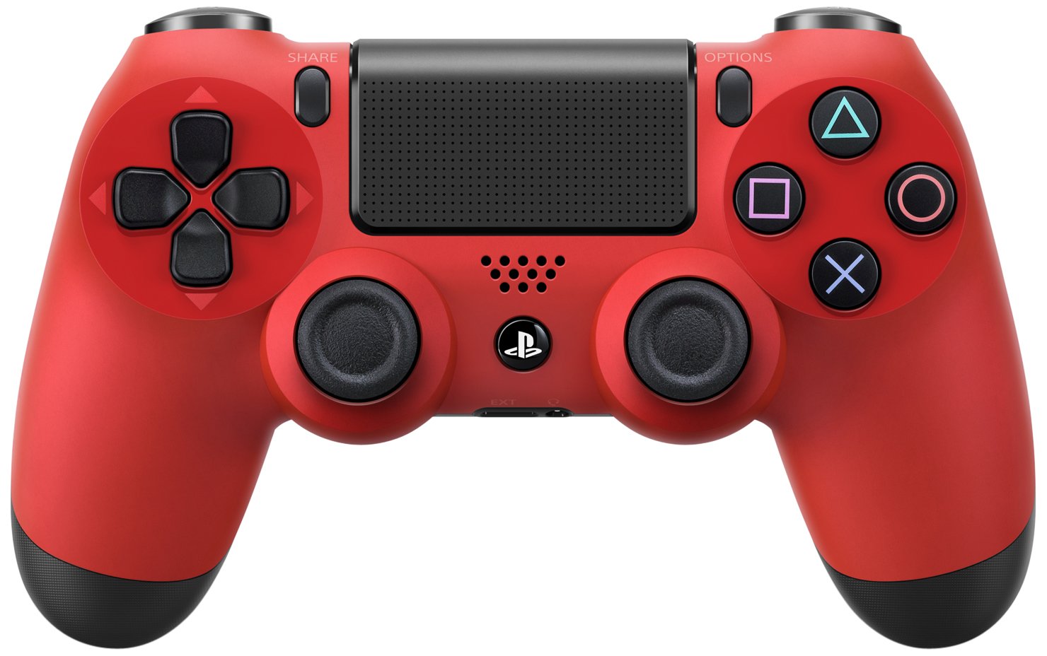 Amazon | ワイヤレスコントローラー (DUALSHOCK 4) マグマ・レッド