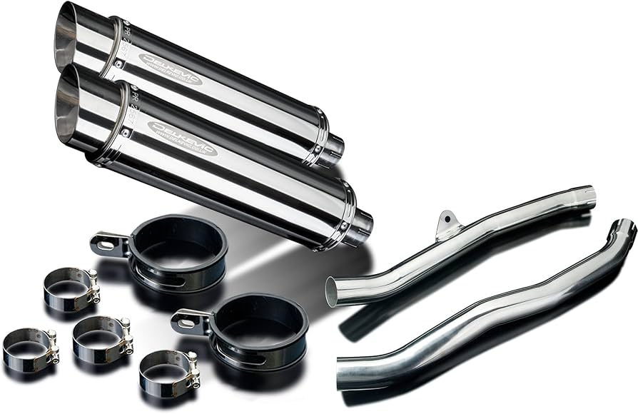 Amazon | DELKEVIC スリップオンステンレスマフラー☆KAWASAKI用 ZX14