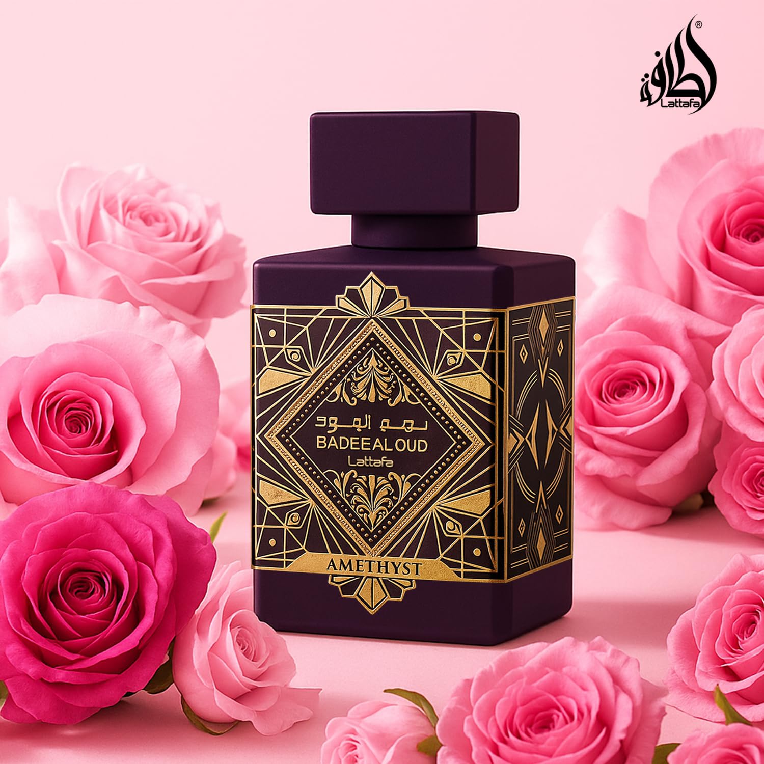 Amazon.com : Lattafa Bade'e Al Oud Amethyst for Unisex Eau de