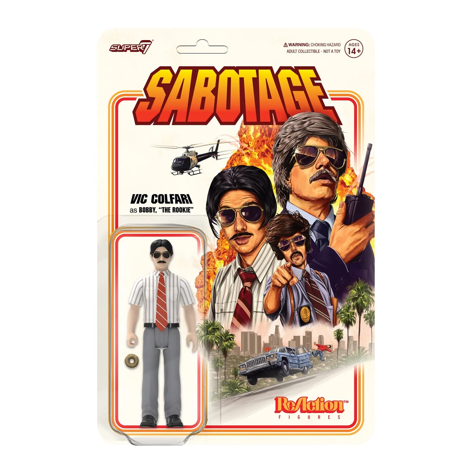 Amazon.com: Beastie Boys Super7 Sabotage Vic Colfari Reaction