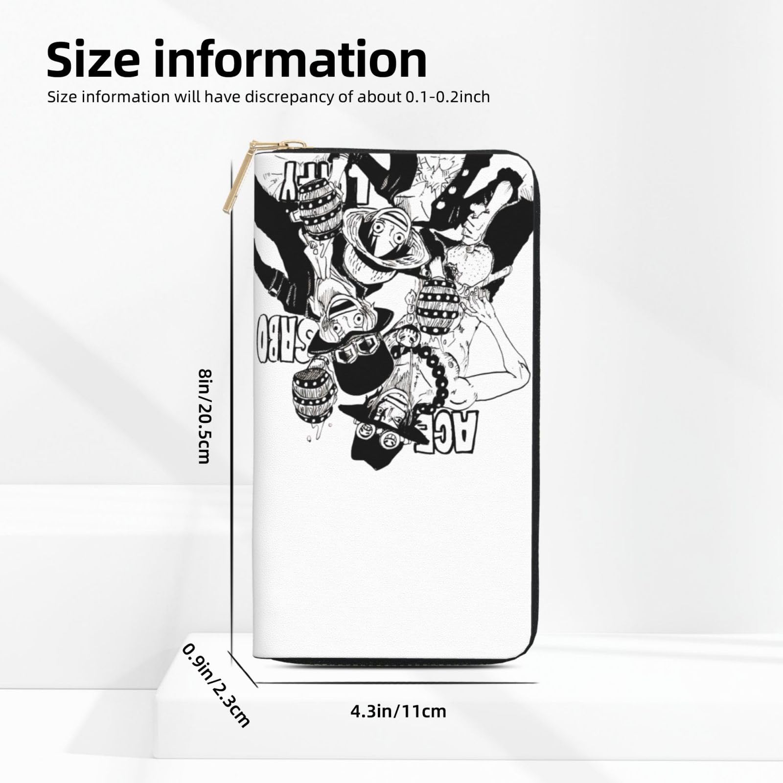 Amazon.co.jp: 財布 ワンピース One Piece エース 長財布 レザー なが