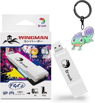 Amazon.co.jp: Brook Wingman FGC2 with a Keychainコンバーター - PS5