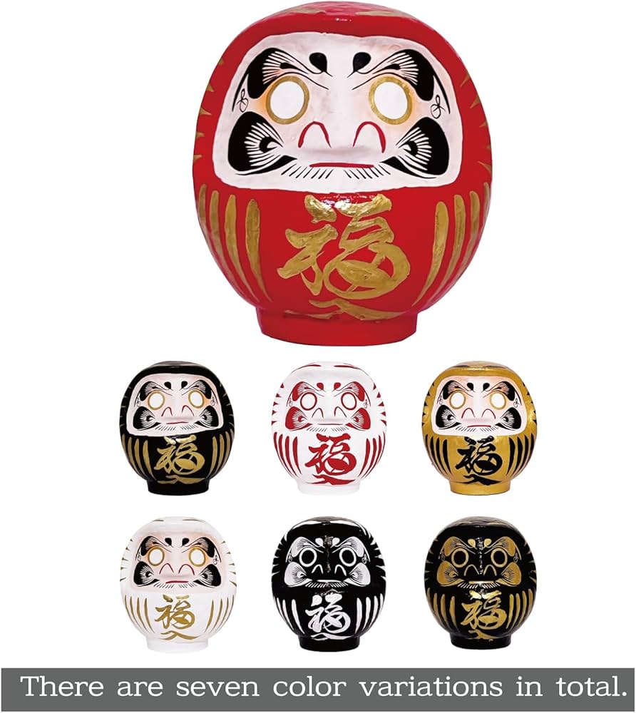 Amazon.com: TOKYO ART Traditional Japanese Takasaki Daruma Doll