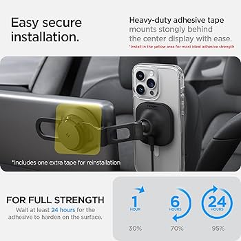 Amazon.co.jp: Spigen テスラ スマホホルダー magsafe ワイヤレス