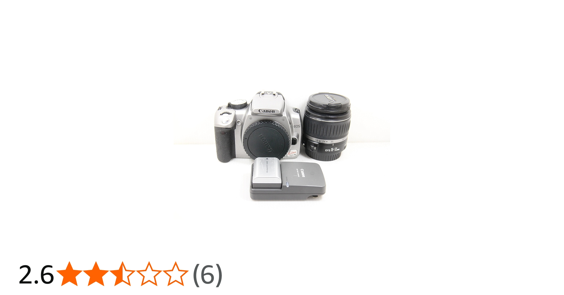Amazon | Canon EOS KISS デジタル N シルバー レンズキット 0128B002