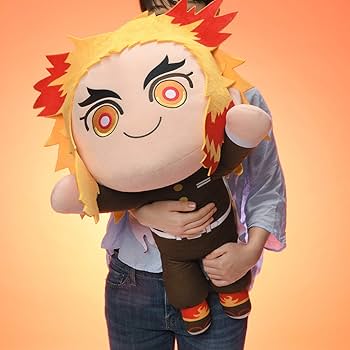 Amazon.co.jp: セガ 鬼滅の刃 特大寝そべりぬいぐるみ 煉獄 杏寿郎