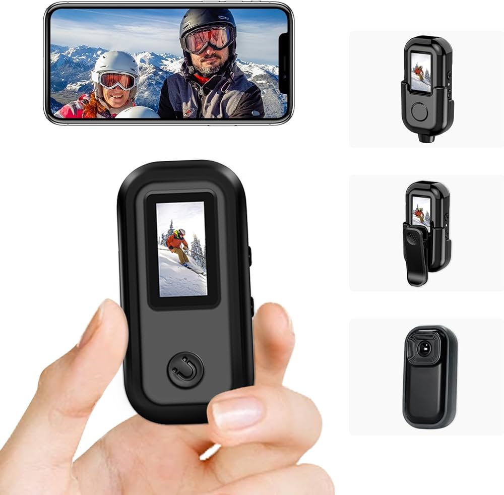 送料込み アクションカメラ ウェアラブルカメラ 付属品付き マイクロSD