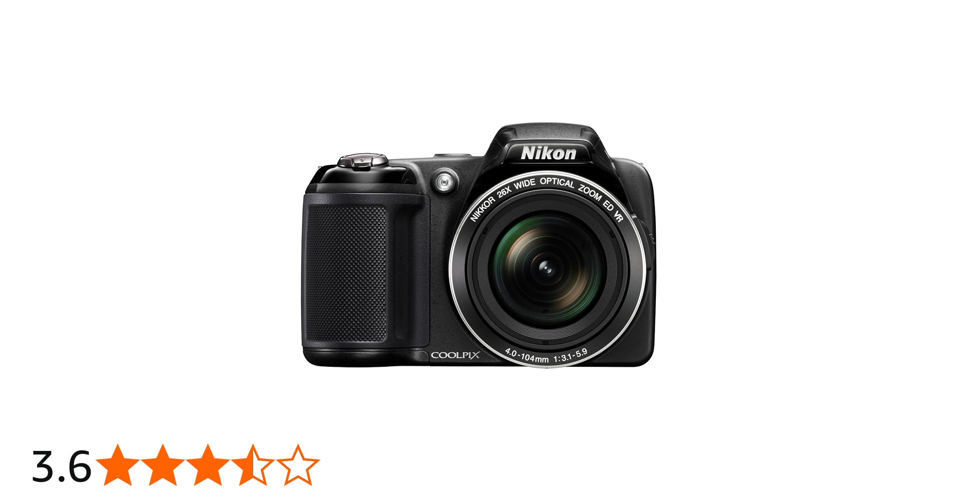 Amazon | Nikon デジタルカメラ COOLPIX (クールピクス) L810 ブラック
